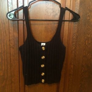 Urban Outfitters Crochet Button Down